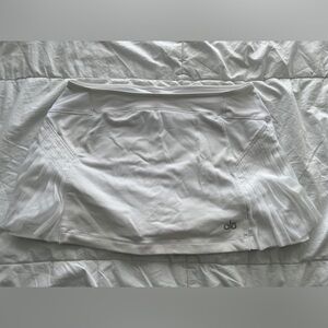 White Alo CoolFit Skort